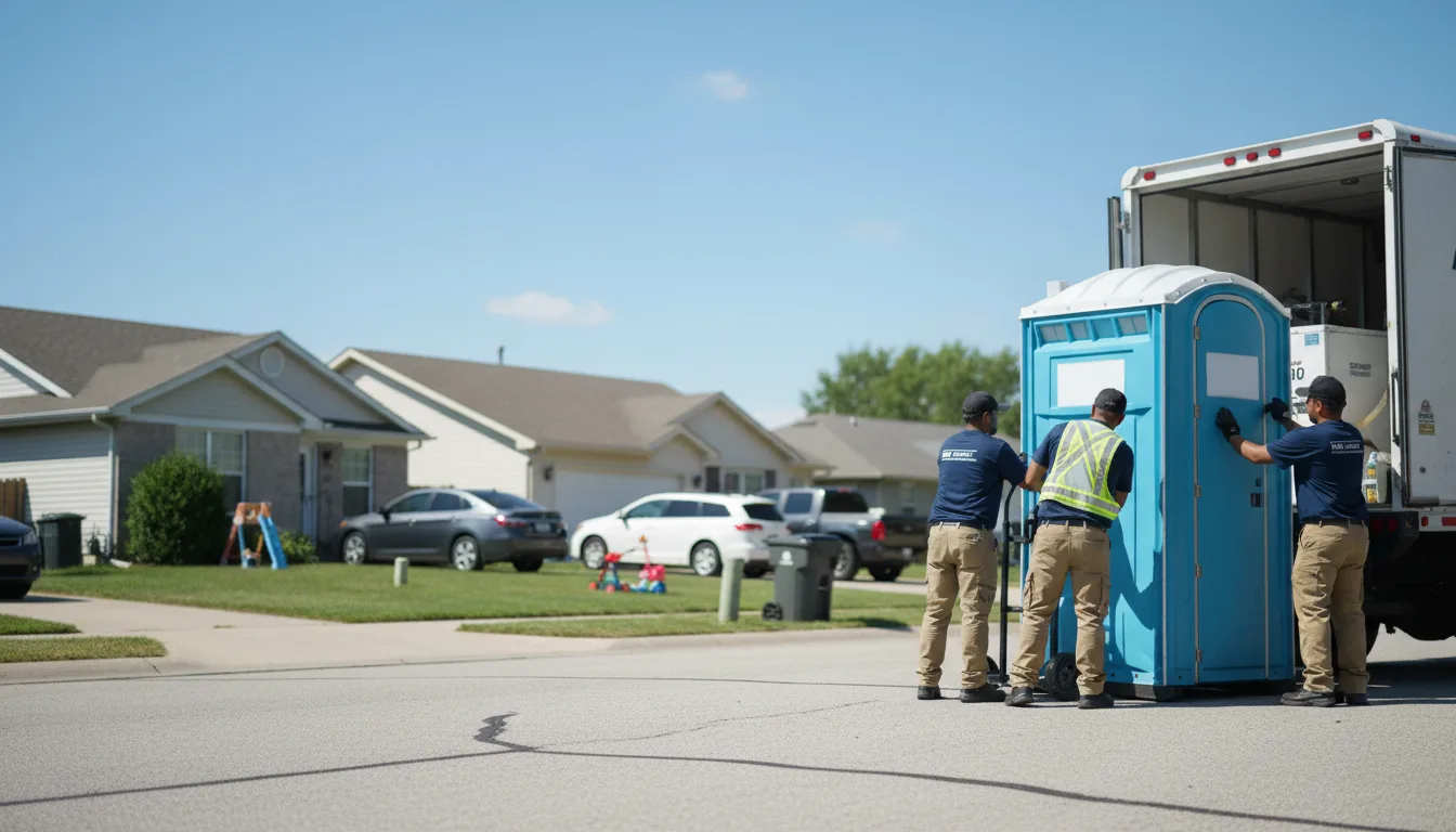 Standard Porta Potty Rentals in Herrick, IL near me